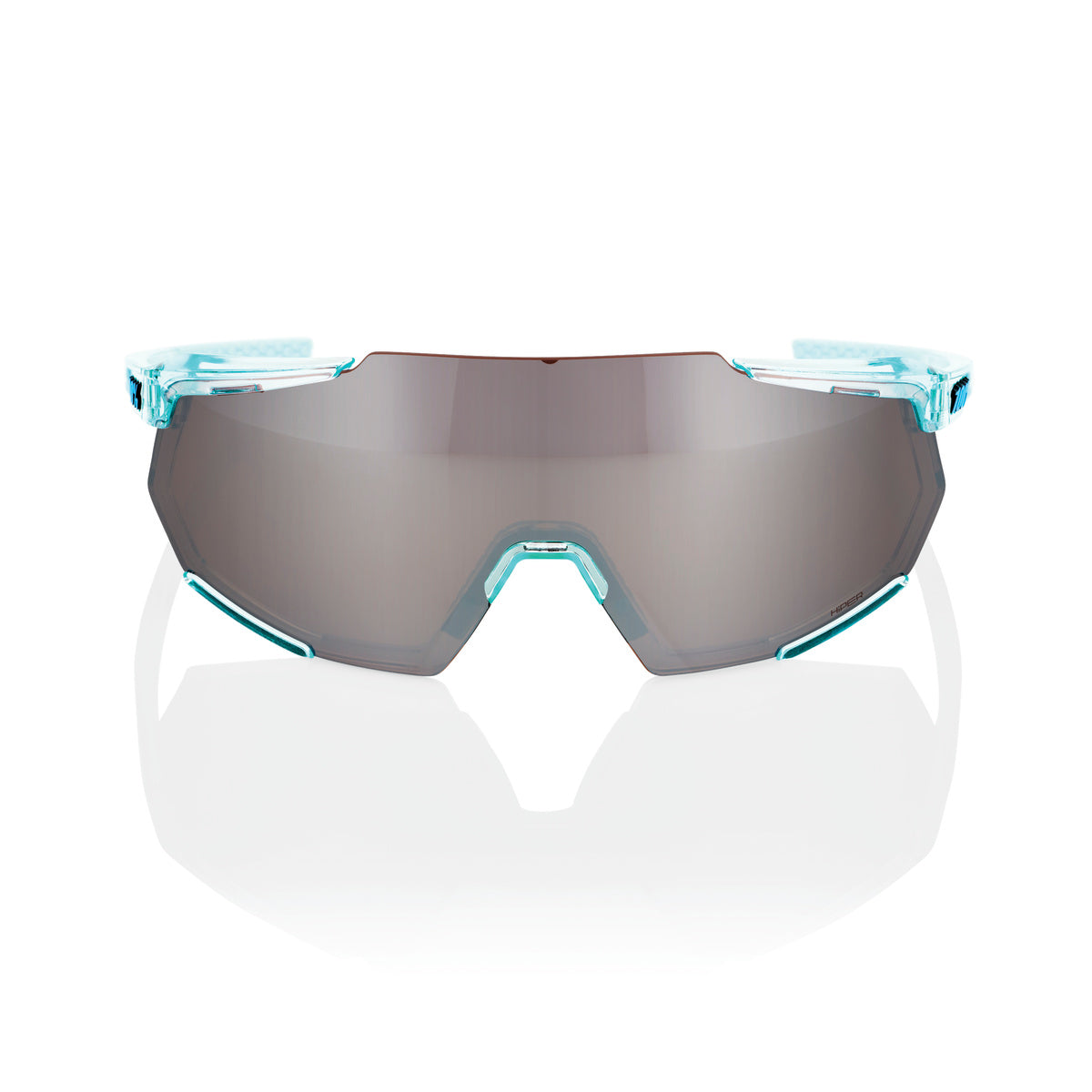 RACETRAP 3.0 - Polished Translucent Mint - HiPER Silver Mirror Lens